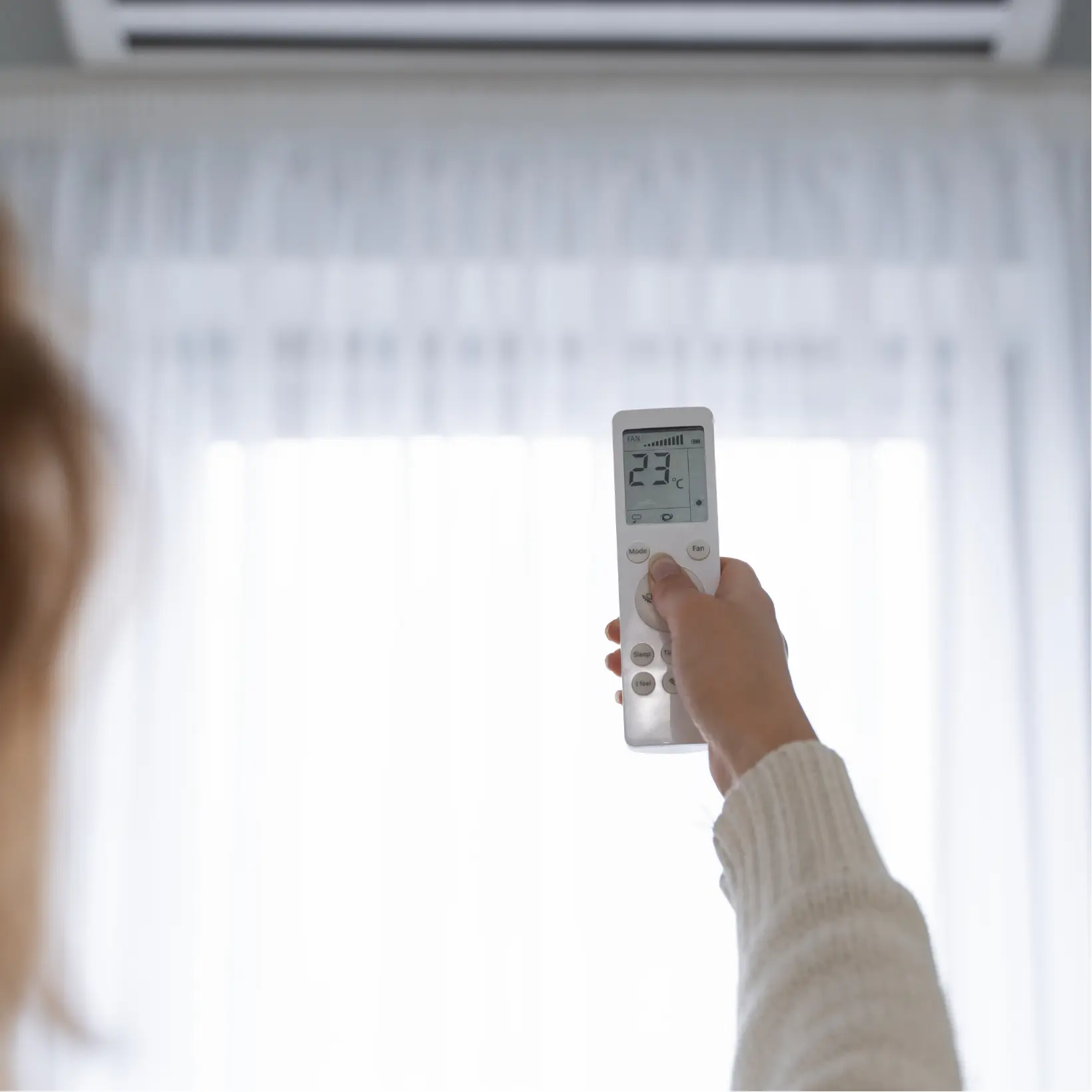 Airconditioning met afstandsbediening door Soetaers