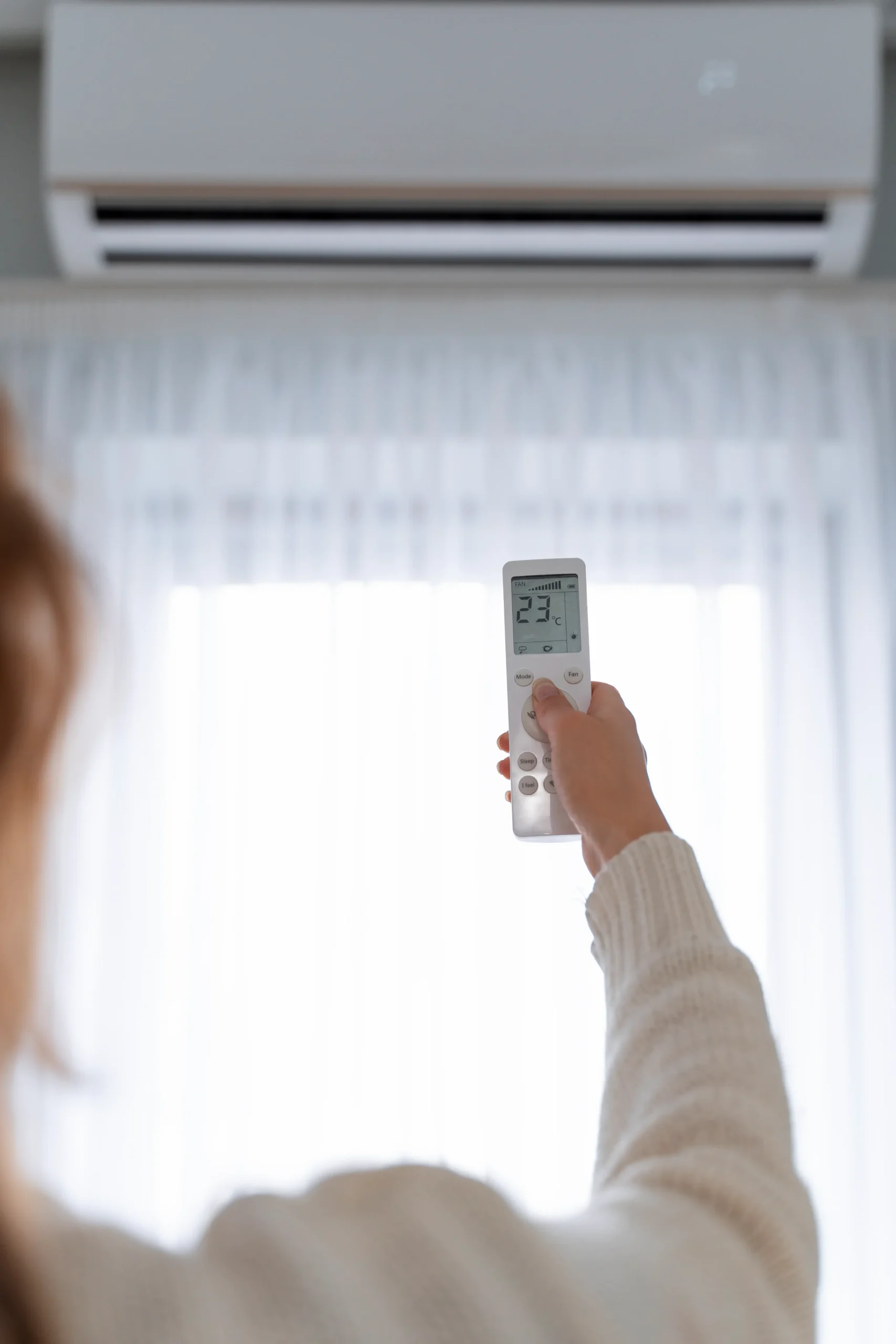 Airconditioning met afstandsbediening door Soetaers